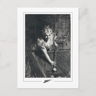 Anders Zorn #309 - Fine Art Postcard