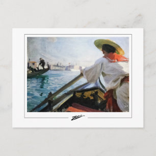Anders Zorn #319 - Carte postale d'art fin