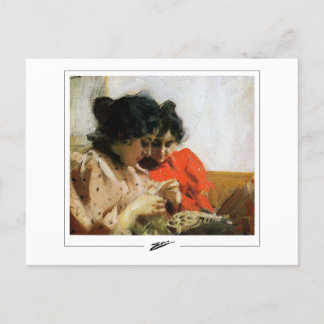 Anders Zorn #330 - Fine Art Postcard