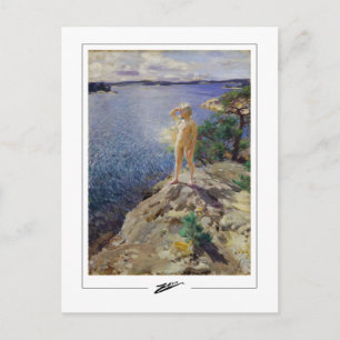 Anders Zorn #36 - Carte postale d'art fin