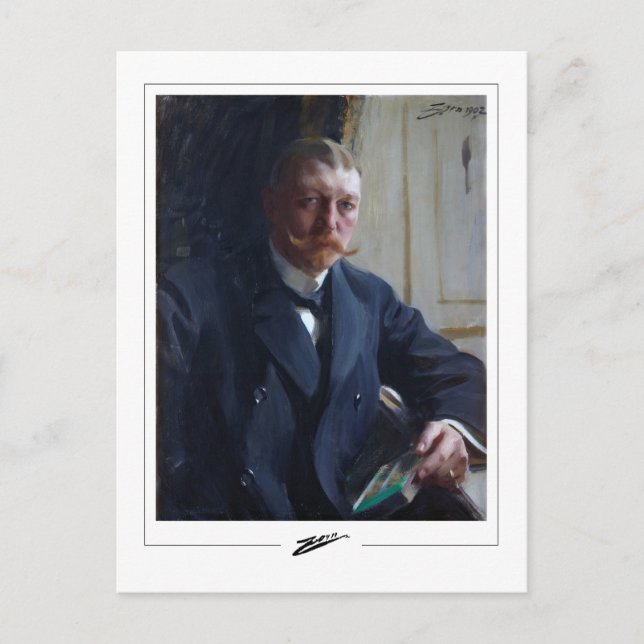 Anders Zorn #384 - Fine Art Postcard (Front)