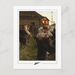 Anders Zorn #72 - Fine Art Postcard