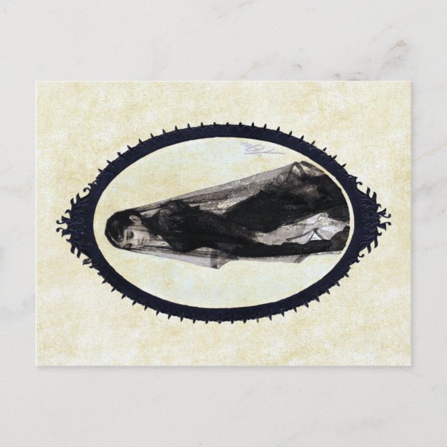 Anders Zorn, The Widow Postcard (Front)