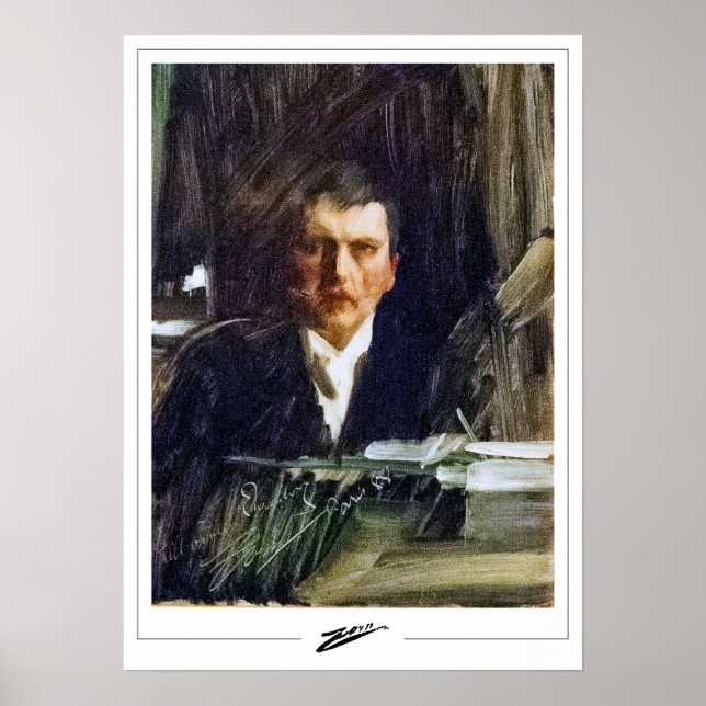 Anders Zorn Zedign Affiche d'art #13 (Devant)