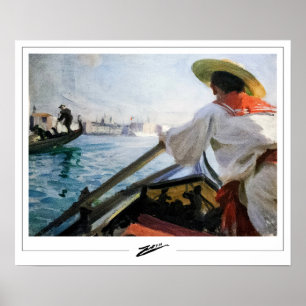 Anders Zorn Zedign Affiche d'art #319
