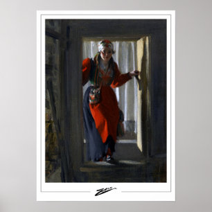 Anders Zorn Zedign Affiche d'art #80