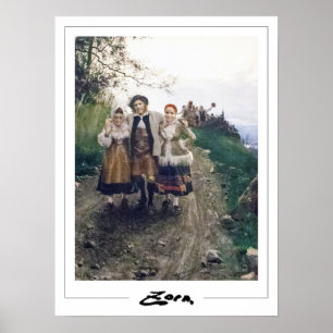 Anders Zorn Zedign Affiche d'art #93