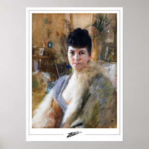 Anders Zorn Zedign Art Poster #114