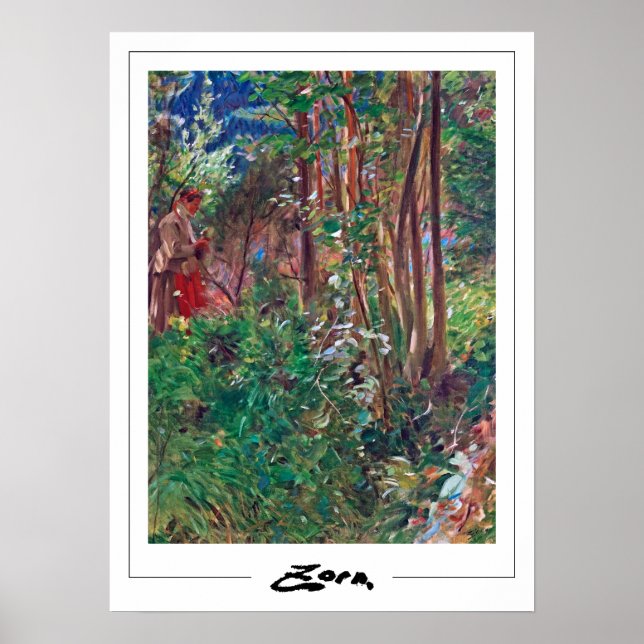 Anders Zorn Zedign Art Poster #135 (Front)