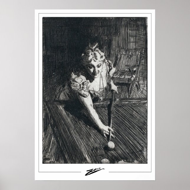 Anders Zorn Zedign Art Poster #309 (Front)