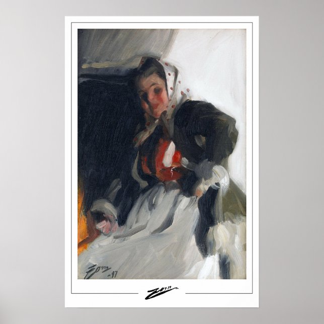 Anders Zorn Zedign Art Poster #368 (Front)