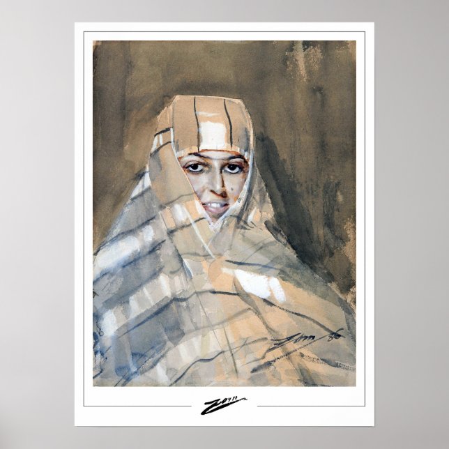 Anders Zorn Zedign Art Poster #78 (Front)