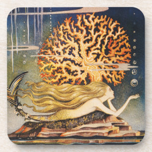 Andersen: Little Mermaid Drawing Coaster