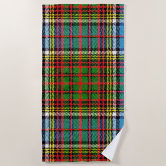 Anderson Clan Ancient Tartan Beach Towel