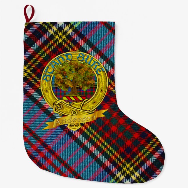 Anderson Clan Christmas Stocking (Front)