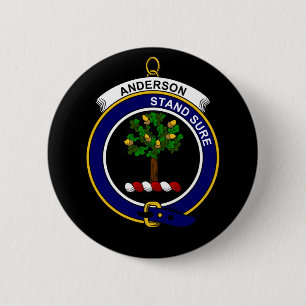 Anderson - Clan Crest 2 Inch Round Button