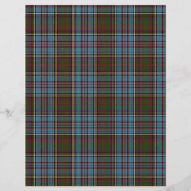 Anderson Clan Family Tartan (Front)