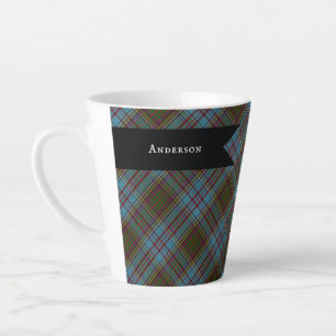 Anderson Clan Highland Wall Accent Latte Mug