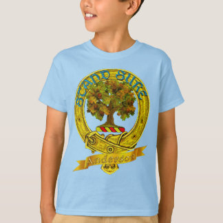 Anderson Clan Kids' T-Shirt (Clan Emblem and Motto