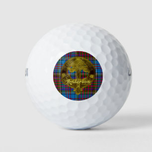 Anderson Clan Motif 5 Golf Balls