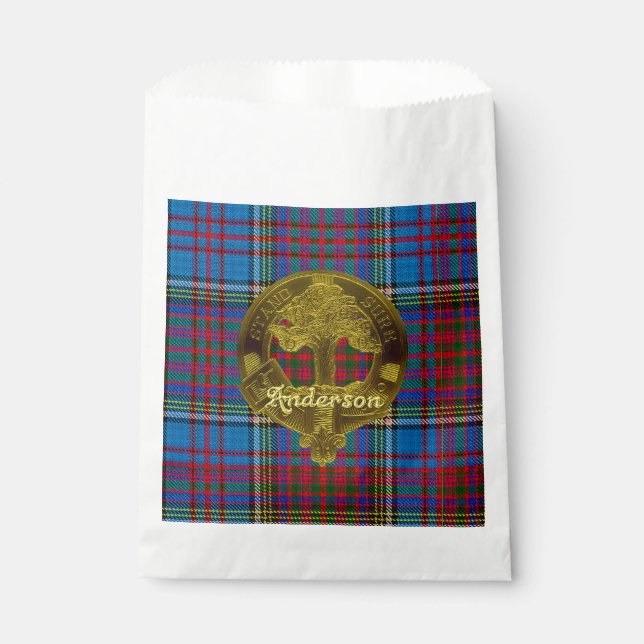 Anderson Clan Tartan Favoriser les sacs (Devant)