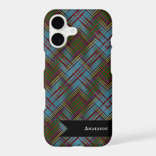 Anderson Clan Tartan Plaid Motif Scottish