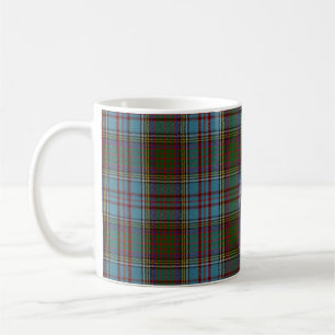 Anderson Clan Tartan Plaid Pattern Scottish Coffee Mug