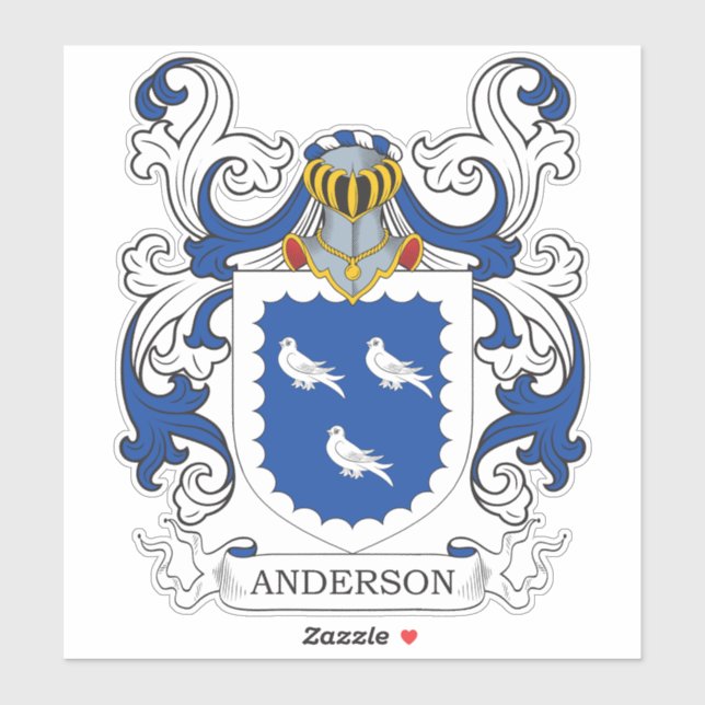 Anderson Family Crest (Sheet)