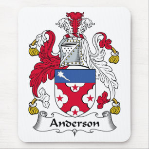 Anderson Family Crest Mouse Pad