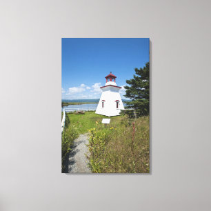 Anderson Hallow Lighthouse in Riverside-Albert, Canvas Print