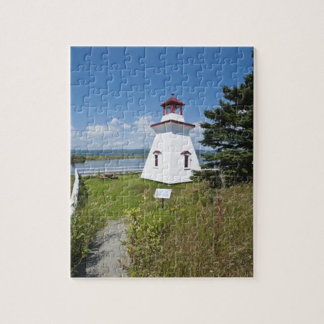 Anderson Hallow Lighthouse in Riverside-Albert, Jigsaw Puzzle (Vertical)