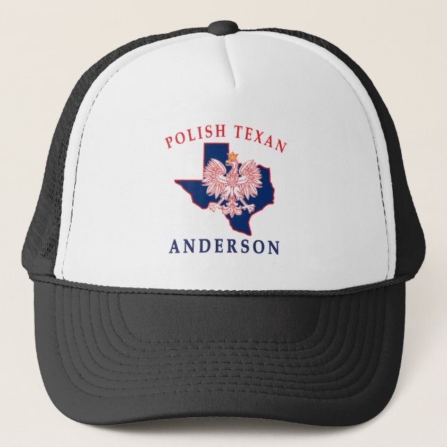 Anderson Polish Texan Trucker Hat (Front)