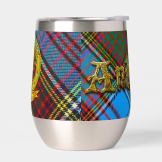 Anderson Tartan and Clan Emblem