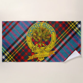 Anderson Tartan Beach Towel