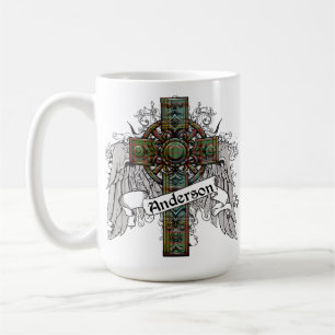 Anderson Tartan Cross Coffee Mug