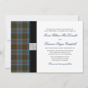 Anderson Tartan Faire-part de mariage