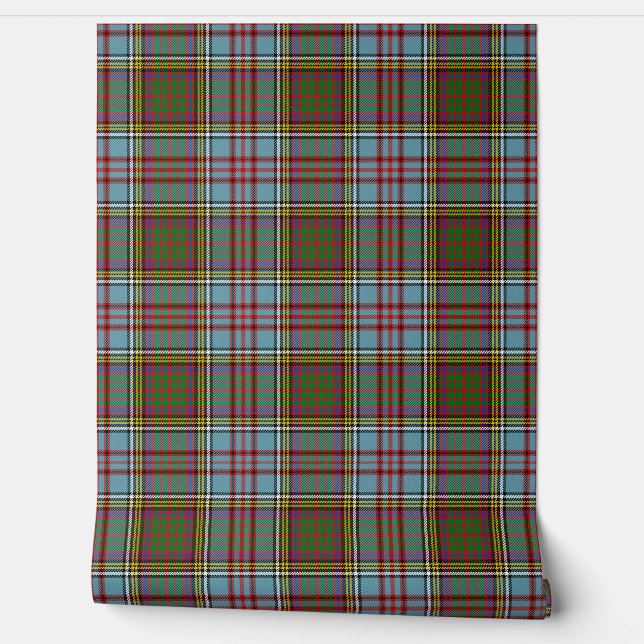 Anderson Tartan Plaid Scottish Clan Wallpaper (Unrolling)