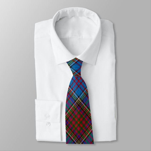 Anderson Tartan Tie (Tied)
