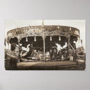 Anderton and Rowlands Fair BW Poster