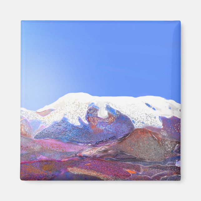 Andes Mountain View Peru #3 Magnet (Front)