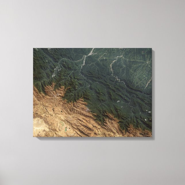 Andes Mountains Canvas Print (Front)