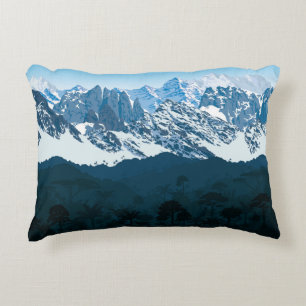 Andes Rainforest: Vintage Jungle Seamless Accent Pillow