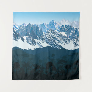 Andes Rainforest: Vintage Jungle Seamless Tapestry