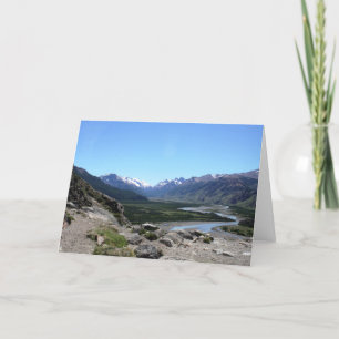 Andes Range, Patagonia Card