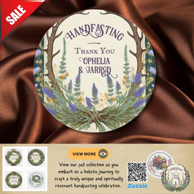 ANDFASTING STICKERS FOR FAVORS ENVELOPES ANTLERS (Creator Uploaded)