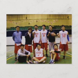 Andong Fever Basketball Postcard