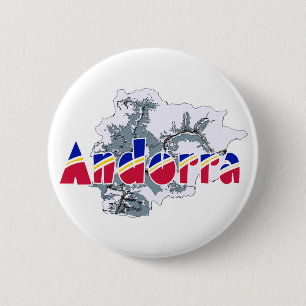 Andorra 2 Inch Round Button