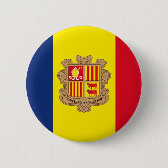 Andorra 2 Inch Round Button (Front)
