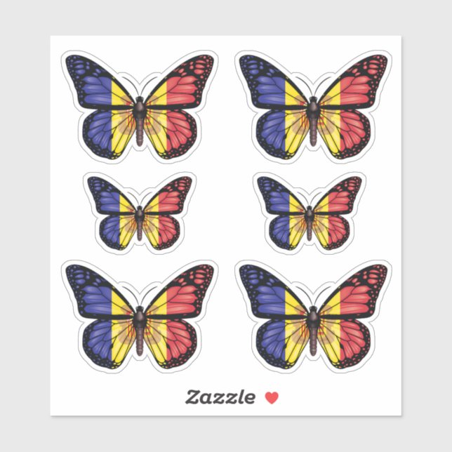 Andorra butterfly monarch flag (Sheet)