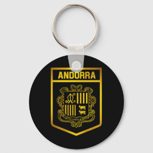 Andorra Emblem Keychain